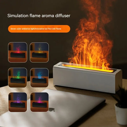 Colorful Flame Humidifier